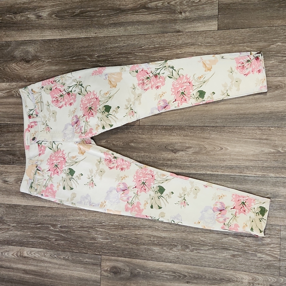 Ralph Lauren Denim & Supply Jeans Skinny Floral Ankle Zip Jeans in Size …